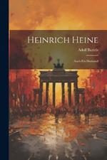 Heinrich Heine: Auch Ein Denkmal