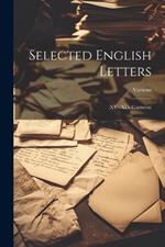 Selected English Letters: (XV - XIX Centuries)