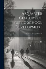 A Quarter Century of Public School Development