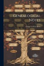 Genealogical Notes