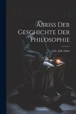 Abriss Der Geschichte Der Philosophie