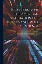 Proceedings of the American Association for the Advancement of Science