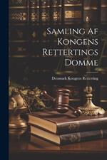 Samling af Kongens Rettertings Domme