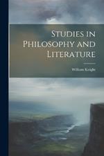 Studies in Philosophy and Literature