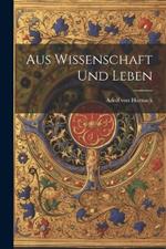 Aus Wissenschaft und Leben