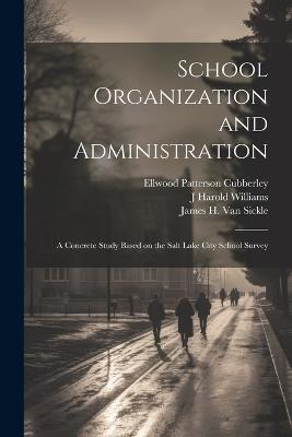 School Organization and Administration; a Concrete Study Based on the Salt Lake City School Survey - Lewis Madison Terman,Ellwood Patterson Cubberley,Jesse Brundage Sears - cover