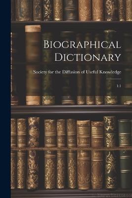 Biographical Dictionary: 1:1 - cover