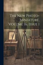 The New Photo-miniature, Volume 16, Issue 1