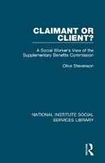 Claimant or Client?: A Social Worker's View of the Supplementary Benefits Commission