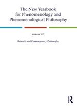 The New Yearbook for Phenomenology and Phenomenological Philosophy: Volume 19, Reinach and Contemporary Philosophy