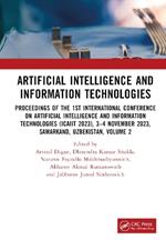 Artificial Intelligence and Information Technologies: Proceedings of the 1st International Conference on Artificial Intelligence and Information Technologies (ICAIIT 2023), 3–4 November 2023, Samarkand, Uzbekistan, Volume 2