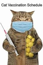 Cat Vaccination Schedule: Cat Kitten Vaccination Veterinary Log Book Organizer Schedule for Record