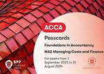 FIA Managing Costs and Finances MA2: Passcards