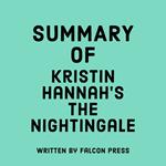 Summary of Kristin Hannah's The Nightingale