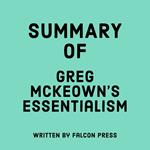 Summary of Greg Mckeown's Essentialism