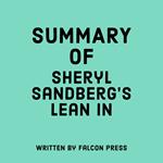 Summary of Sheryl Sandberg’s Lean In