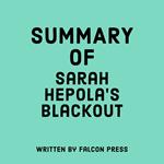 Summary of Sarah Hepola’s Blackout