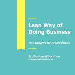 Lean Way Of Doing Business