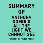 Summary of Anthony Doerr's All the Light We Cannot See