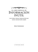 El Libro Esencial de Informacíon inútil