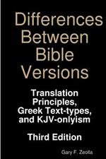 Differences Between Bible Versions: Third Edition