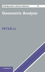 Geometric Analysis