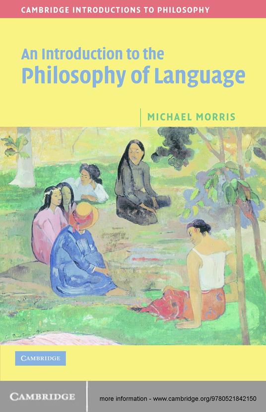 An Introduction to the Philosophy of Language