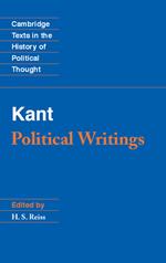 Kant: Political Writings