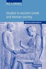 Studies in Ancient Greek and Roman Society