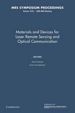 Materials and Devices for Laser Remote Sensing and Optical Communication: Volume 1076