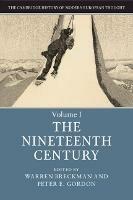 The Cambridge History of Modern European Thought: Volume 1, The Nineteenth Century