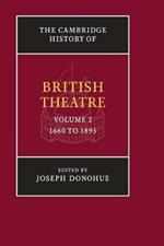 The Cambridge History of British Theatre