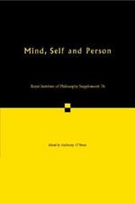 Mind, Self and Person