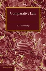 Comparative Law: An Introduction to the Comparative Method of Legal Study and Research