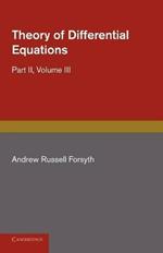 Theory of Differential Equations: Ordinary Equations, Not Linear