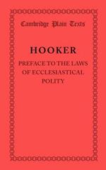 Preface to the Laws of Ecclesiastical Polity