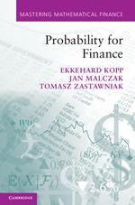 Probability for Finance