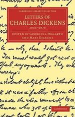 Letters of Charles Dickens: 1833–1870
