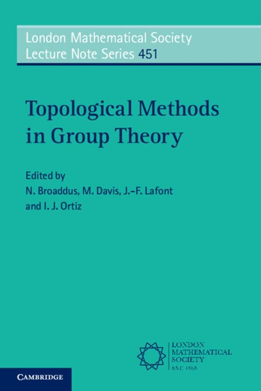 Topological Methods in Group Theory