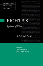 Fichte's System of Ethics