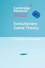 Evolutionary Game Theory