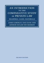 An Introduction to the Comparative Study of Private Law: Readings, Cases, Materials