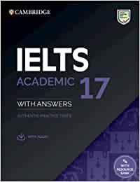 IELTS 17 Academic Student's Book with Answers with Audio with Resource Bank - cover