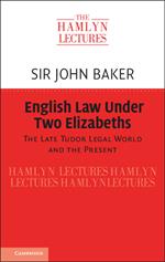 English Law Under Two Elizabeths