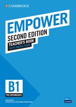 Empower Pre-intermediate/B1 Teacher's Book with Digital Pack