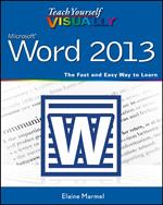 Teach Yourself VISUALLY Word 2013