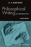 Philosophical Writing: An Introduction