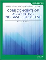 Core Concepts of Accounting Information Systems, EMEA Edition