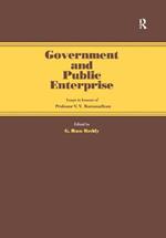 Government and Public Enterprise: Essays in Honour of Professor V.V. Ramanadham