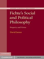 Fichte's Social and Political Philosophy